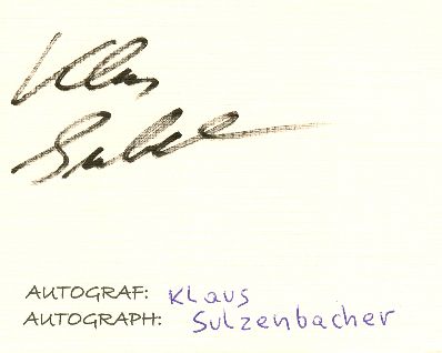 Klaus Sulzenbacher
