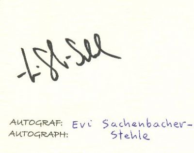 Evi Sachenbacher-Stehle
