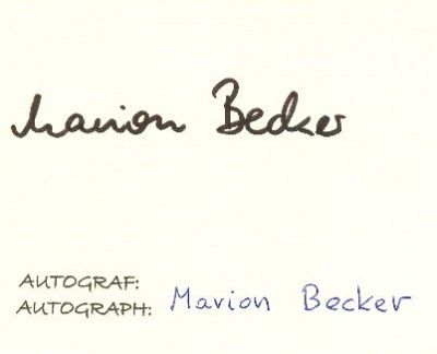 Marion Becker
