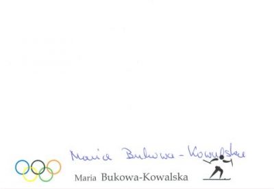 Maria Gąsienica Bukowa-Kowalska
