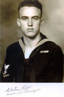 Cleatus Lebow
USS Indianapolis Survivor
