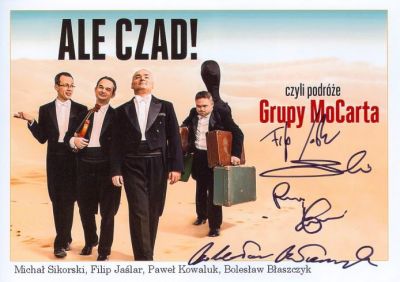 Grupa MoCarta (Filip Jaślar, Michał Sikorski, Paweł Kowaluk, Bolesław Błaszczyk)
