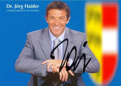 Jorg Haider
1950 - 2008
