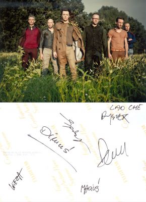 Lao Che (Mariusz "Denat" Denst, Hubert "Spięty" Dobaczewski, Michał "Dimon"Jastrzębski, Filip "Wieża" Różański, Rafał "Żubr" Borycki, Maciek "Trocki" Dzierzanowski

