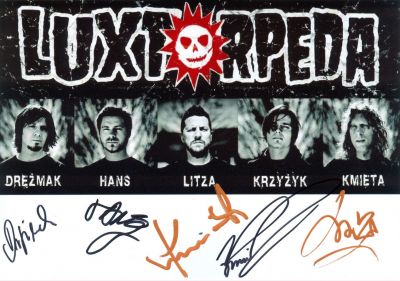 Luxtorpeda (Robert „Litza” Friedrich, Przemysław „Hans” Frencel, Robert „Drężmak” Drężek, Krzysztof „Kmieta” Kmiecik, Tomasz „Krzyżyk” Krzyżaniak)
