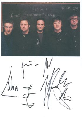 Myslovitz (Artur Rojek, Wojciech Powaga, Przemysław Myszor, Jacek Kuderski, Wojciech Kuderski)
