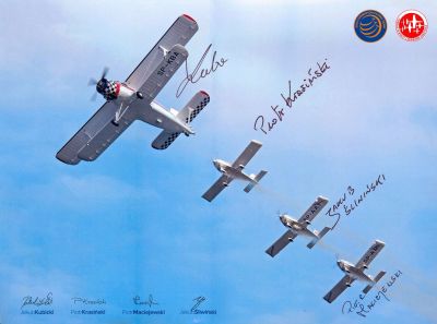 3AT3 Formation Flying Team (Jakub Kubicki, Piotr Krasiński, Piotr Maciejewski, Jakub Śliwiński)
