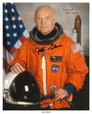 John Glenn
First American to orbit the Earth and the fifth person in space
Mercury-Atlas 6, STS-95
