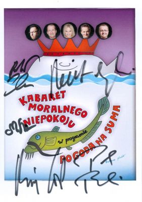 Kabaret Moralnego Niepokoju (Robert Górski, Przemysław Borkowski, Mikołaj Cieślak, Rafał Zbieć, Magdalena Stużyńska-Brauer)
